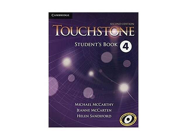 Книга Cambridge University Press Touchstone Second Edition 4 student's Book 160 с (9781107680432)