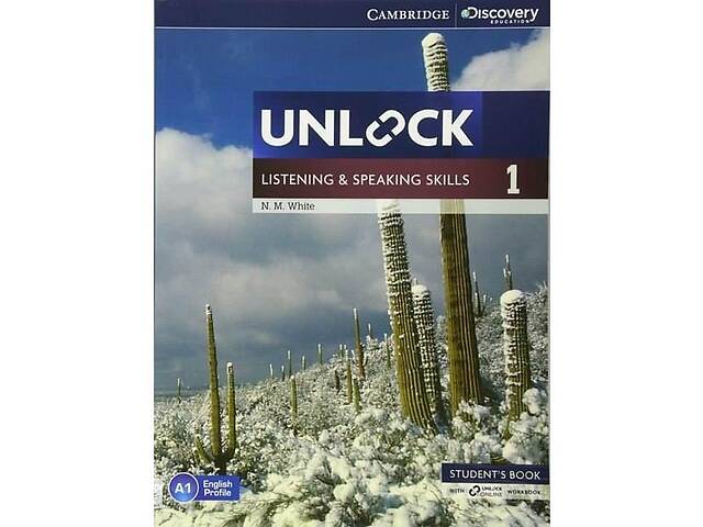 Книга Cambridge University Press Unlock 1 Listening and Speaking Skills student's Book and Online Workbook 224 с (978...