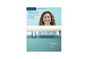 Книга Cambridge University Press Welcome! SB English for the travel and tourism industry 126 с (9780521606592)