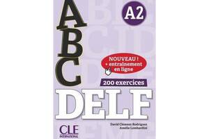 Книга CLE International ABC DELF A2 2ème édition, Livre + CD + Entrainement en ligne 192 с (9782090382532)