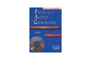 Книга CLE International Exercices Audio de Grammaire Livre + Mp3 CD 96 с (9782090337280)