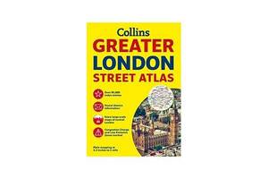 Книга Collins Greater London Street Atlas 484 с (9780008112790)