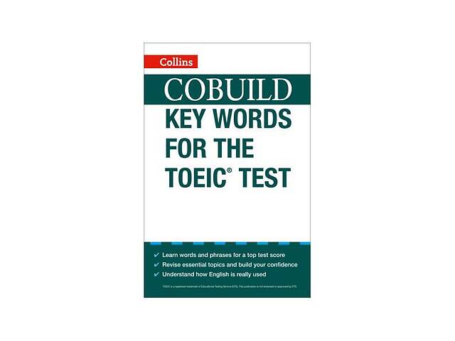 Книга Collins Key Words for the TOEIC Test 720 с (9780007458837)