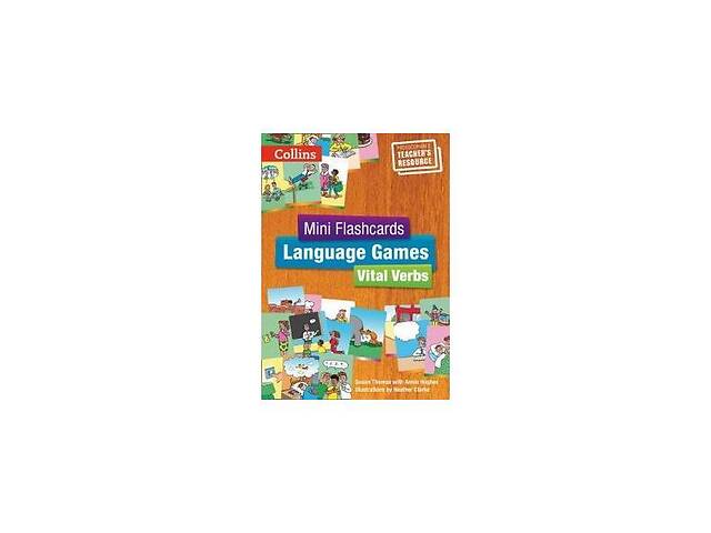 Книга Collins Mini Flashcards Language Games Vital Verbs Teacher's Book 36 с (9780007522354)