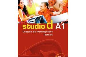 Книга Cornelsen Studio d A1 Testvorbereitungsheft und Modelltest 'Start Deutsch 1' mit CD 64 с (9783464208229)