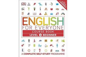 Книга Dorling Kindersley English for Everyone 1 Beginner Course Book 184 с (9780241226315)