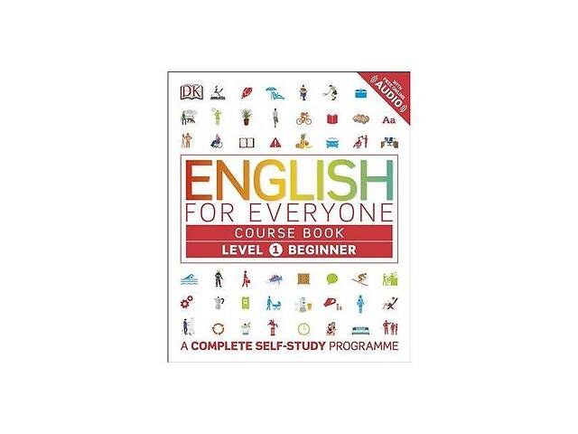 Книга Dorling Kindersley English for Everyone 1 Beginner Course Book 184 с (9780241226315)