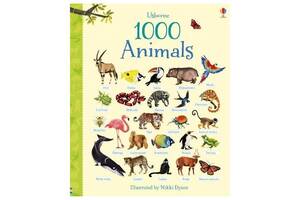 Книга Usborne 1000 Animals 34 с (9781409551645)