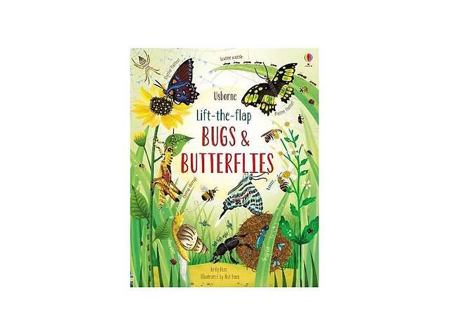 Книга Usborne Lift-the-Flap Bugs and Butterflies 16 с (9781474952903)