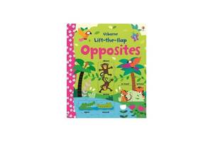 Книга Usborne Lift-the-Flap Opposites 16 с (9781409582588)