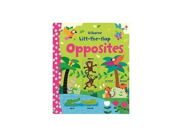 Книга Usborne Lift-the-Flap Opposites 16 с (9781409582588)