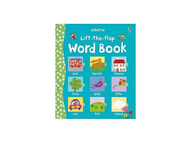 Книга Usborne Lift-the-Flap Word Book 16 с (9780746099155)