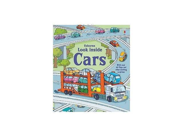 Книга Usborne Look inside Cars 14 с (9781409539506)