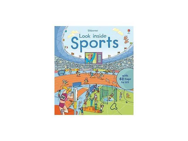 Книга Usborne Look inside Sports 14 с (9781409566199)