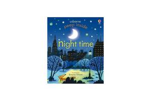 Книга Usborne Peep inside Night Time 14 с (9781409564010)
