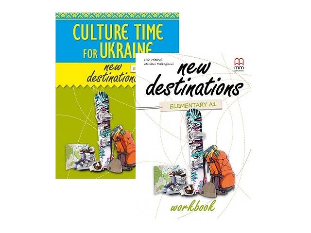 Комплект учебник + тетрадь ABC New Destinations Elementary A1 student's Book + workbook (9786180550801)