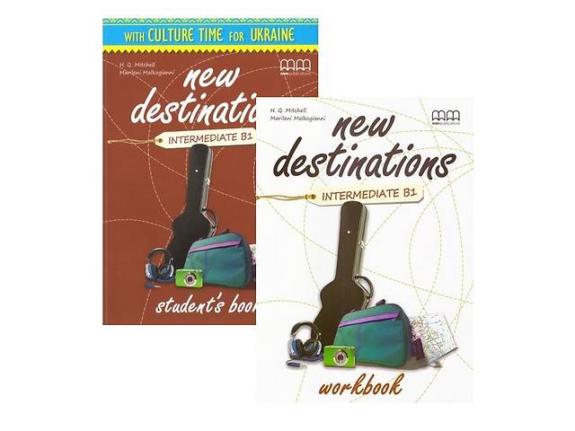 Комплект учебник + тетрадь ABC New Destinations Intermediate B1 student's Book + workbook (9786180506976)