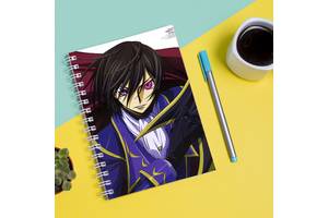 Скетчбук Sketchbook блокнот для рисования с принтом Code Geass Hangyaku no Lelouch-Код Гиас Восставший А3 Кавун 48