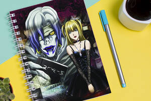 Скетчбук Sketchbook блокнот для рисования с принтом 'Death Note - Тетрадь смерти' А3 Кавун 48