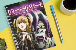 Скетчбук Sketchbook блокнот для рисования с принтом 'Death Note - Тетрадь смерти 4' А3 Кавун 48