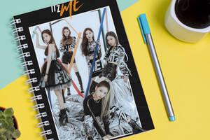 Скетчбук Sketchbook блокнот для рисования с принтом Korean Pop KPOP ITZY Wannabe А3 Кавун 48