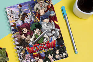 Скетчбук Sketchbook блокнот для рисования с принтом My Hero Academia - Моя геройская академия 4 А3 Кавун 48