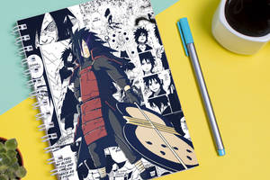 Скетчбук Sketchbook блокнот для рисования с принтом Naruto Наруто 3 А3 Кавун 48