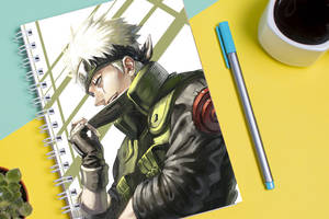 Скетчбук Sketchbook блокнот для рисования с принтом Naruto Наруто 4 А3 Кавун 48