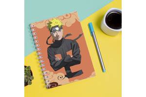 Скетчбук Sketchbook блокнот для рисования с принтом Naruto Наруто 6 А3 Кавун 48