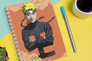 Скетчбук Sketchbook блокнот для рисования с принтом Naruto Наруто 6 А3 Кавун 48