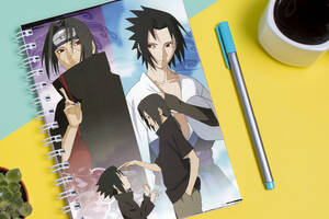 Скетчбук Sketchbook блокнот для рисования с принтом Naruto Наруто 8 А3 Кавун 48