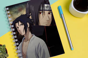Скетчбук Sketchbook блокнот для рисования с принтом Naruto Наруто 11 А3 Кавун 48