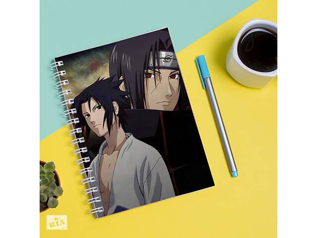 Скетчбук Sketchbook блокнот для рисования с принтом Naruto Наруто 11 А3 Кавун 48