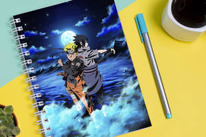 Скетчбук Sketchbook блокнот для рисования с принтом Naruto Наруто 16 А3 Кавун 48