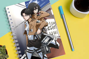 Скетчбук Sketchbook блокнот для рисования с принтом Shingeki no Kyojin 3 А3 Кавун 48