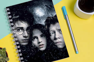 Скетчбук Sketchbook блокнот для рисования с принтом Гарри Поттер и узник Азкабана - Harry Potter А3 Кавун 48