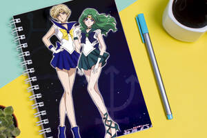 Скетчбук Sketchbook блокнот для рисования с принтом Сейлор Мун-Sailor Moon А3 Кавун 48