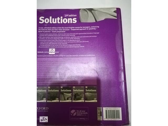 Solutions 2nd edition