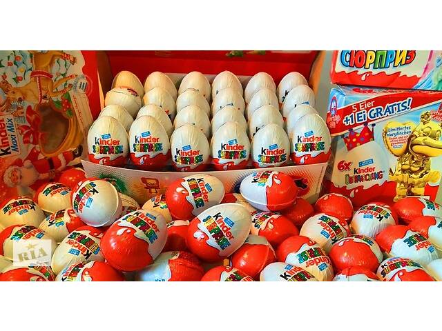 Упаковщики игрушек Kinder