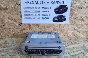 Магнитофон Renault Megane 3 Scenic III 09-2015г. (магнитола Рено Меган Сценик) 281159243R