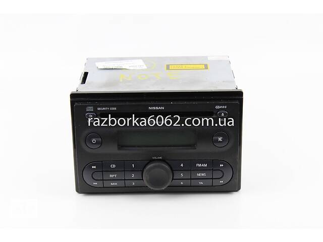 Магнитофон 6 CD Nissan Note (E11) 2006-2013 28184BC41A (5962)