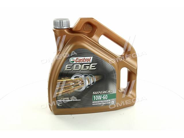 Масло моторное Castrol EDGE SUPERCAR 10W- 60 (Канистра 4л)