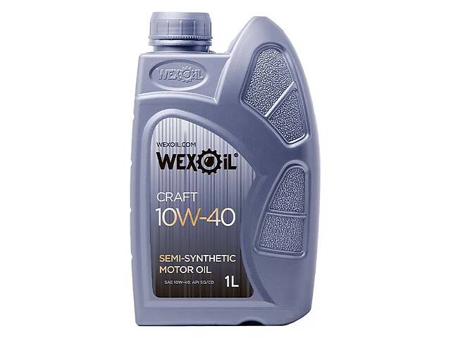 Масло моторное полусинтетическое 1л 10W-40 Craft WEXOIL, BYD Амулет