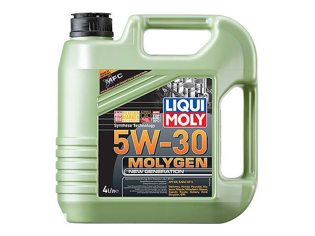 Масло моторное синтетическое 4л 5W-30 Molygen LIQUI MOLY, BYD Амулет