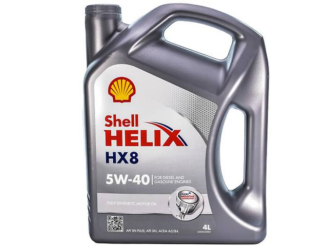 Масло моторное синтетическое 4л 5W-40 Helix HX8 Synthetic SHELL, BYD Амулет