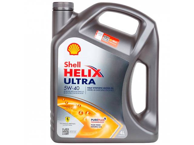 Олія моторна синтетична 4л 5W-40 Helix ULTRA SHELL, BYD Амулет