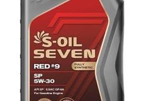 Масло моторное синтетическое S-OIL 7 RED #7 SP 5W-30