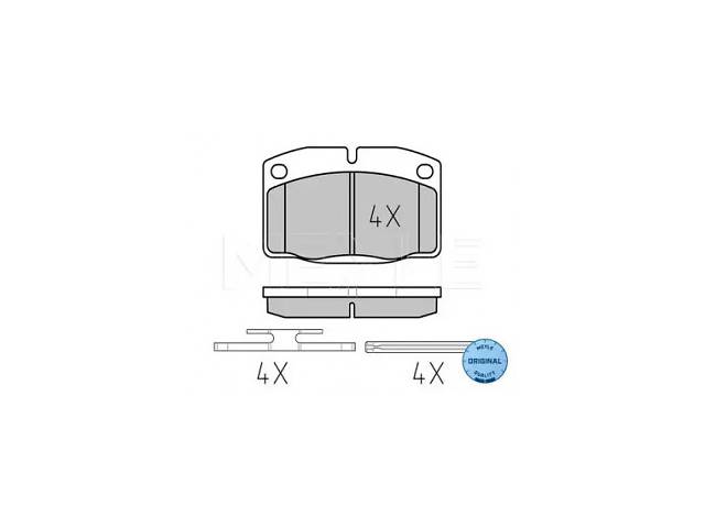 MEYLE Колодки тормозные (передние) Opel Ascona/Vectra/Kadett/Omega/Corsa 75-03 025 209 3915