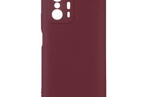 Чехол Full Case No Logo для Xiaomi 11T Maroon