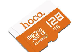 Карта памяти 128GB Hoco TF MicroSDXC Orange